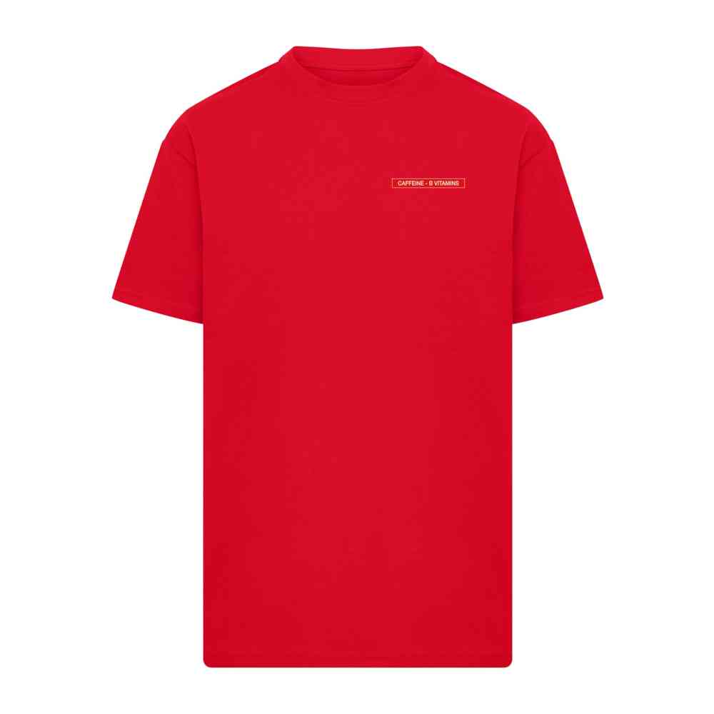 Mister Tee Upscale - Energy Heavy Oversize Tshirt Homme - Rouge